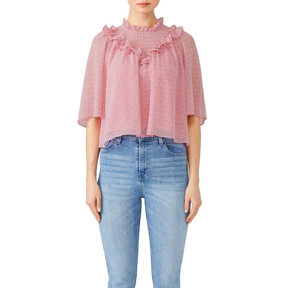Rebecca Minkoff Pink Carla Top